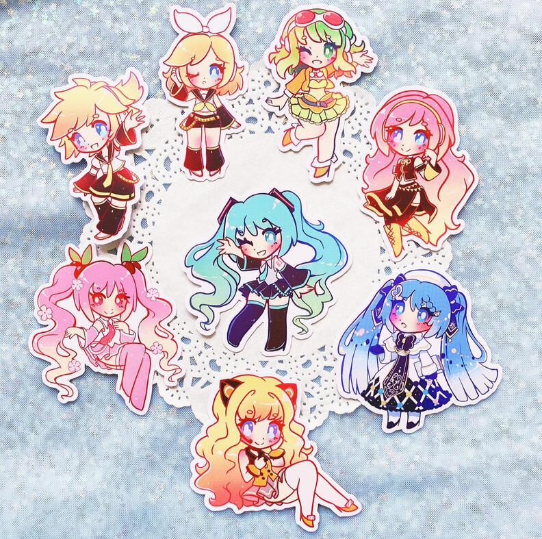 Vocaloid Sticker Set